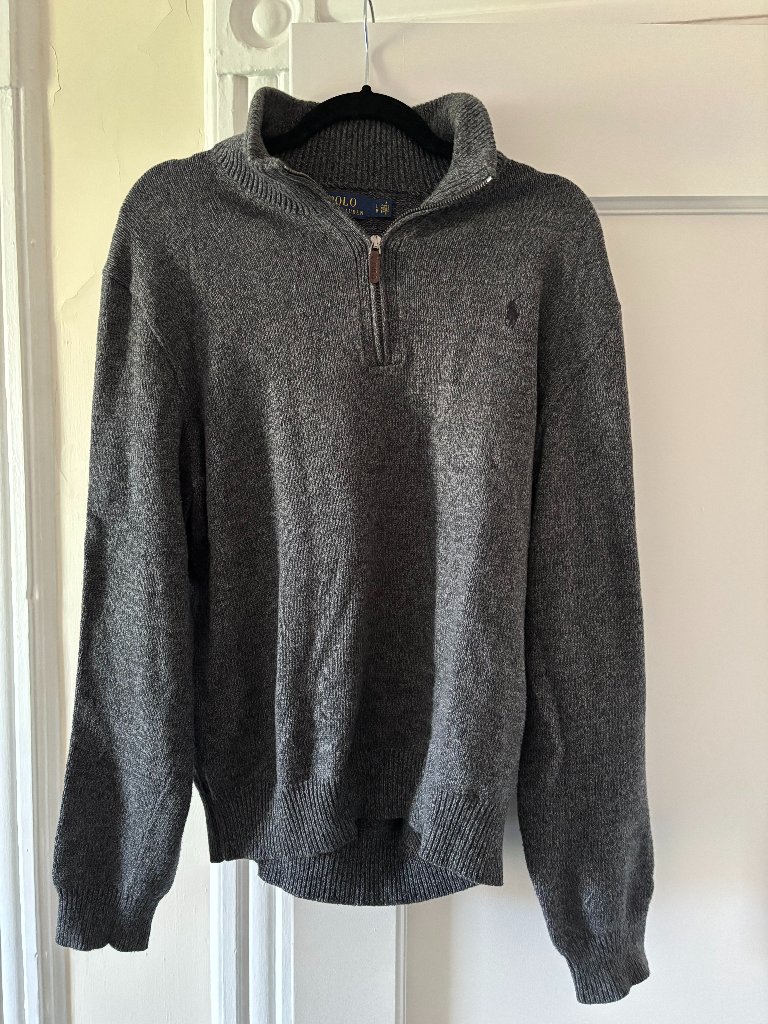 Polo Ralph Lauren  Quarter Zip Sweatshirt Large
